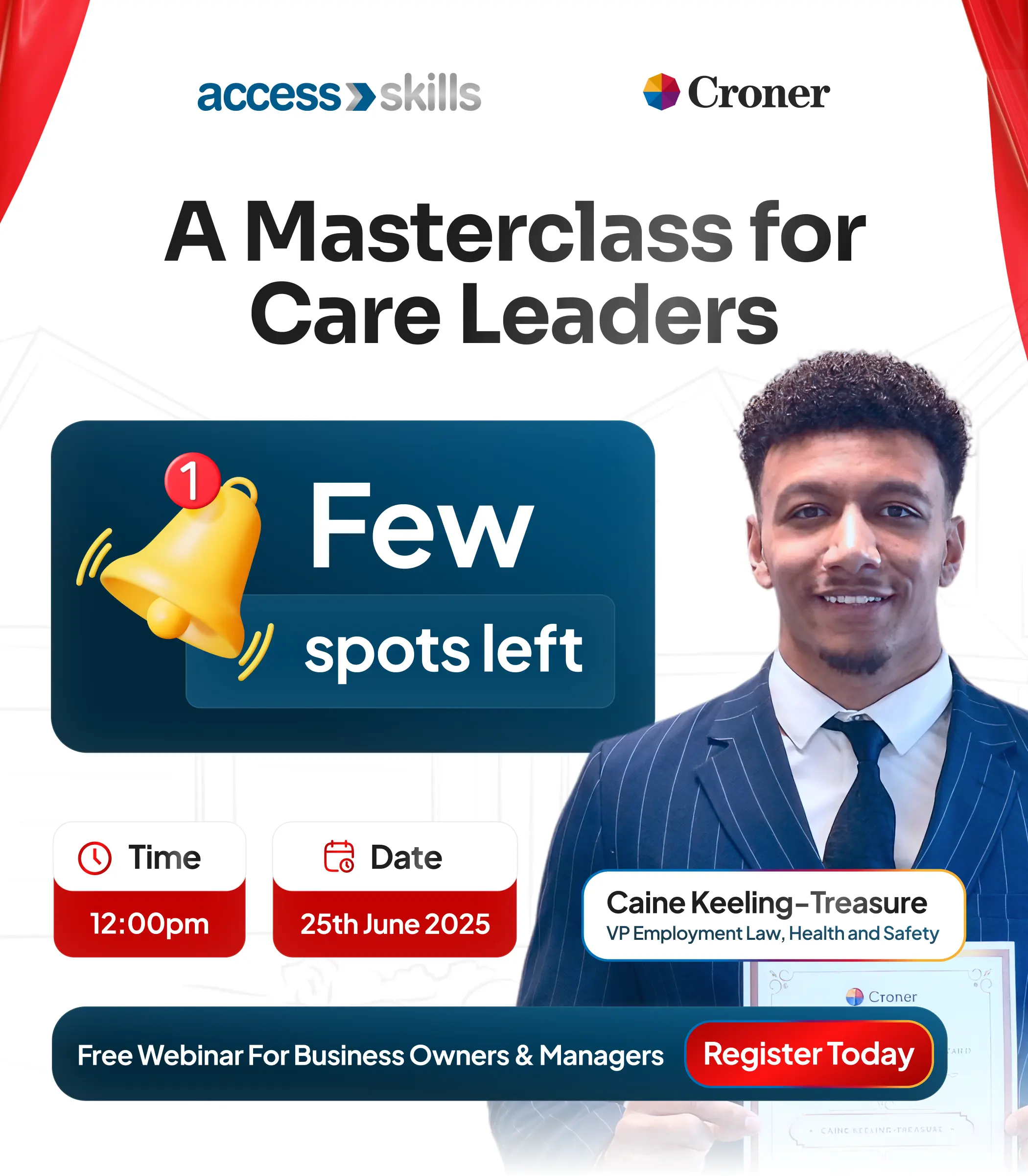 Croner Webinar Mobile version