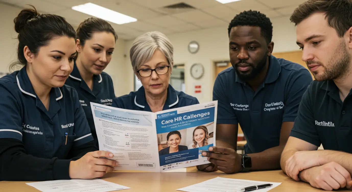 A group of care workers