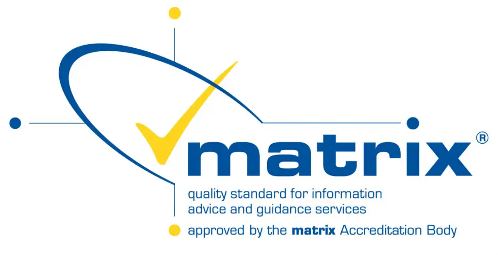 Matrix quality standard logo design